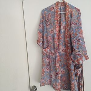 Pottery Barn lightweight robe